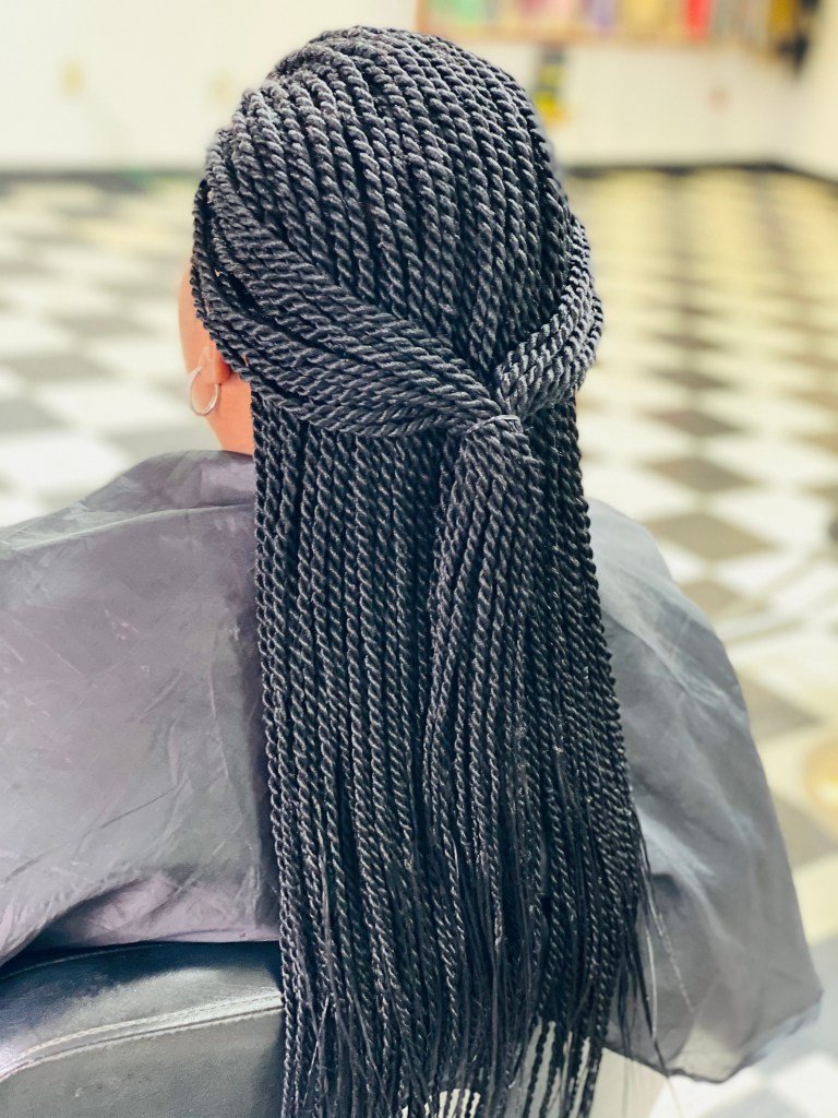 Aliza African Hair Braiding work